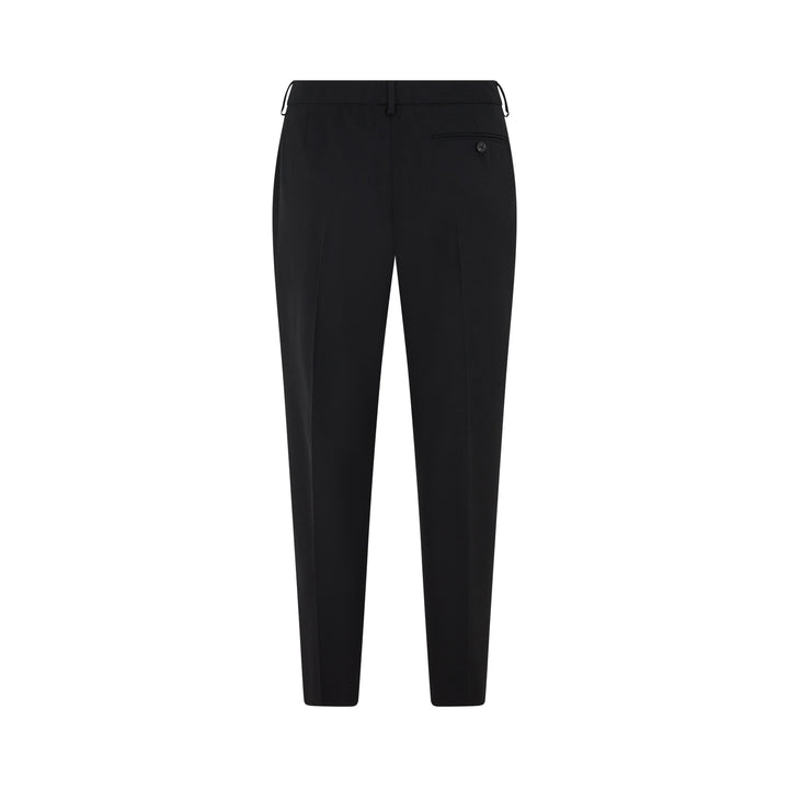 Tailored Cigarette Wool Trouser