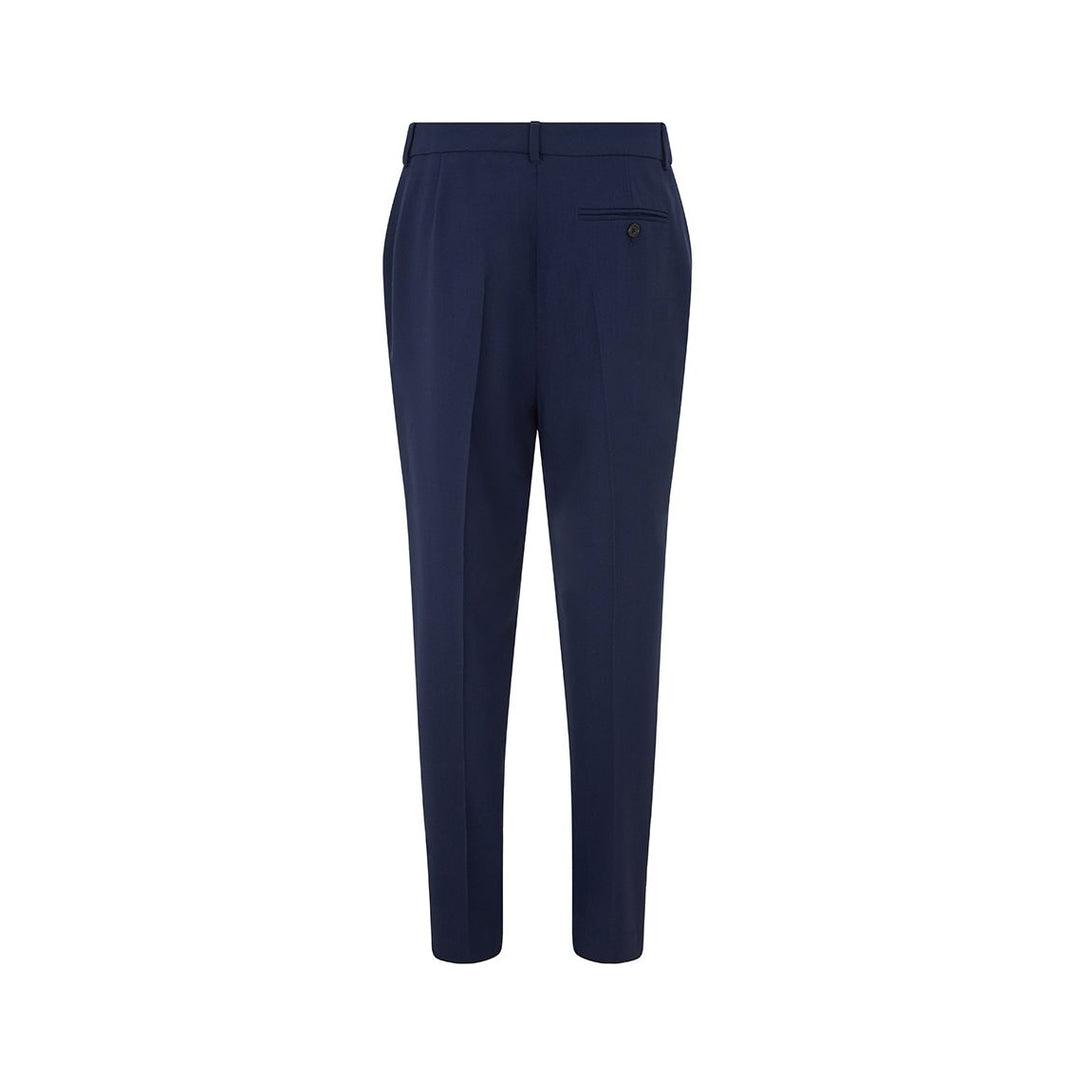 Tailored Hopsack Wool Trouser