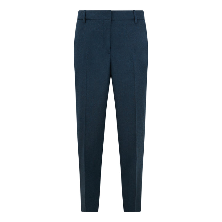 Tailored Flannel Wool Cashmere Trouser