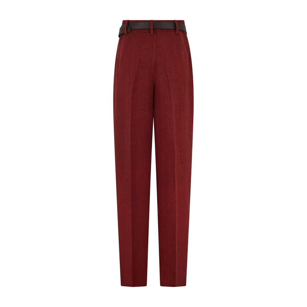 Sumero Tailored Flax Linen Trouser
