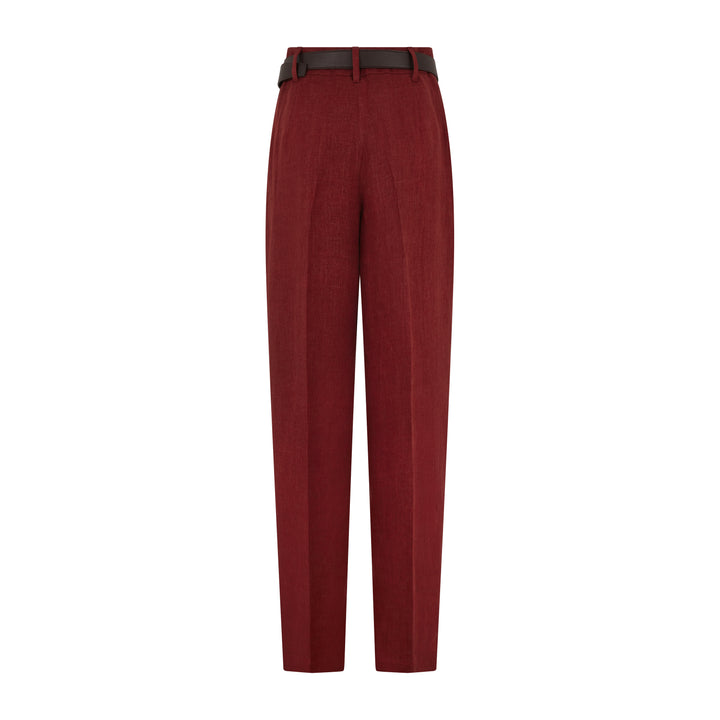 Sumero Tailored Flax Linen Trouser
