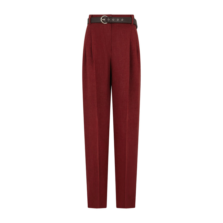 Sumero Tailored Flax Linen Trouser