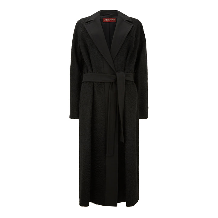 Arley Wool Mohair Belted Overcoat