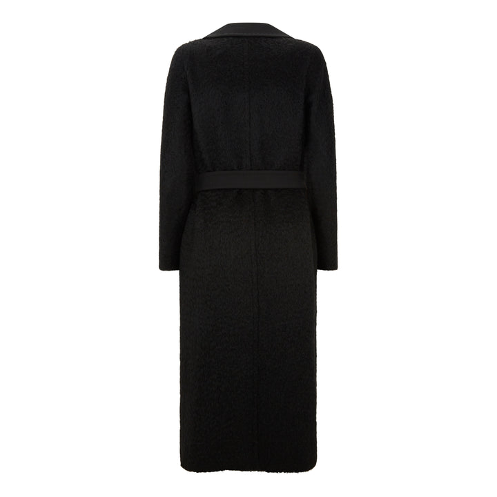 Arley Wool Mohair Belted Overcoat