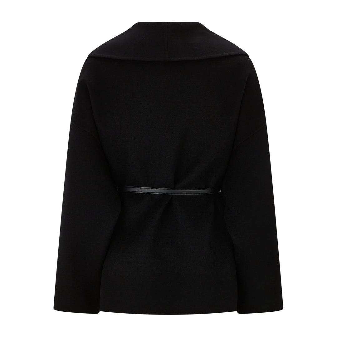 Ughero Wool Silk Short Coat