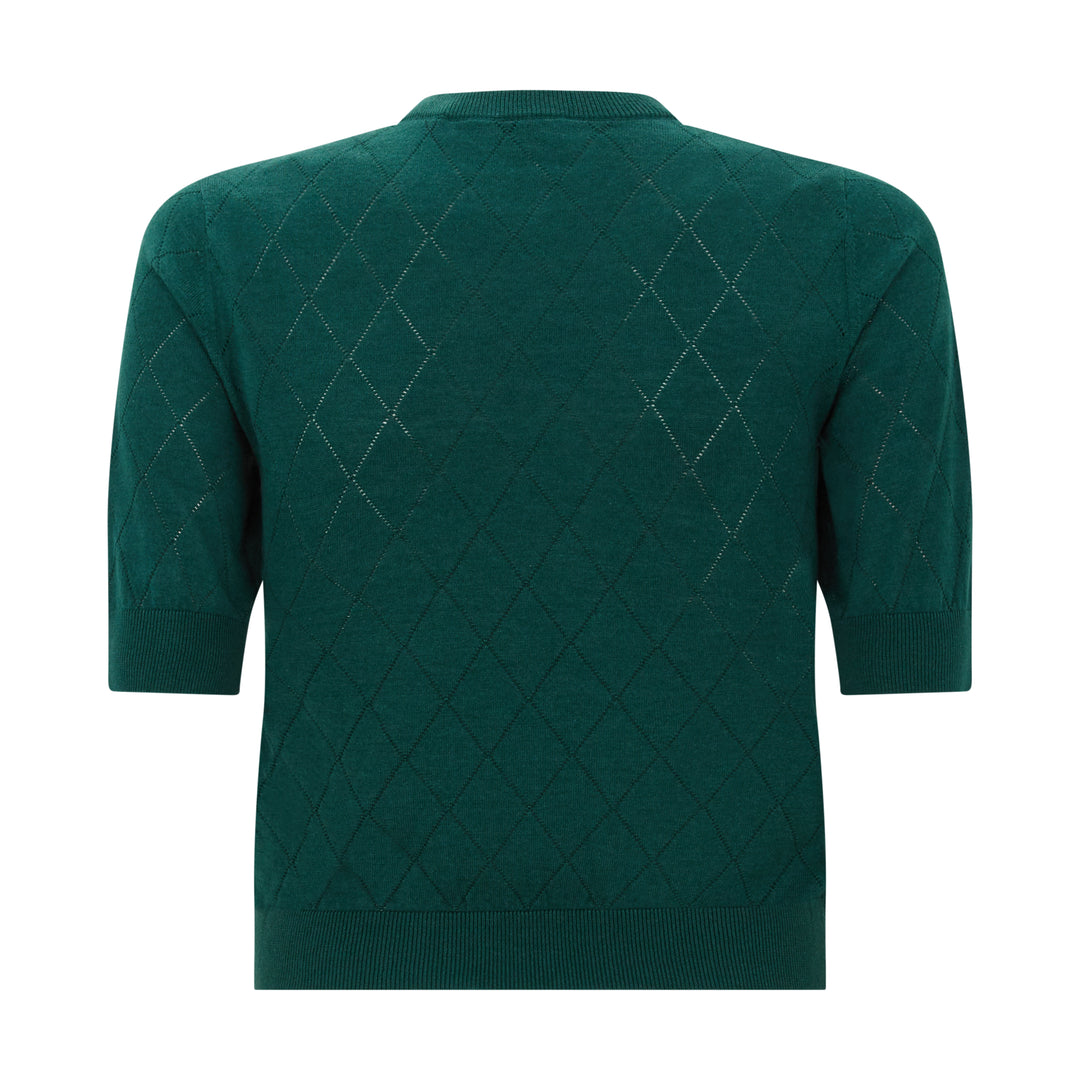 Patrik Silk Wool Half Sleeve Sweater