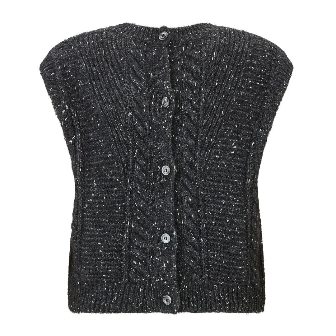 Taffy Knitted Rope Waistcoat