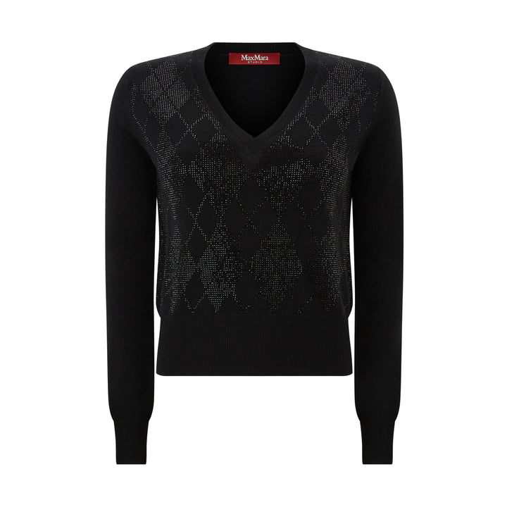 Liuti Arygle Wool Cashmere Top