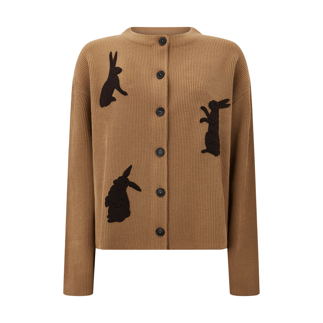 Hare Knitted Cardigan