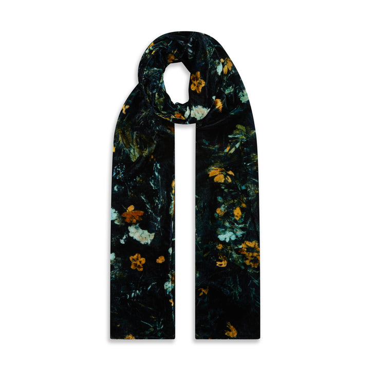 MUFFLER NASTURTIUM VELVET SCARF