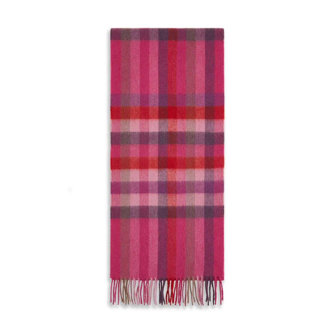 Classic Check Ripple Cashmere Scarf