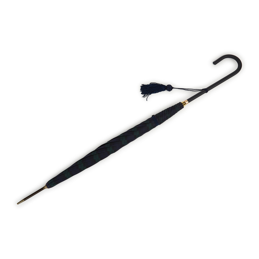 Slim Leather Blackwatch Umbrella