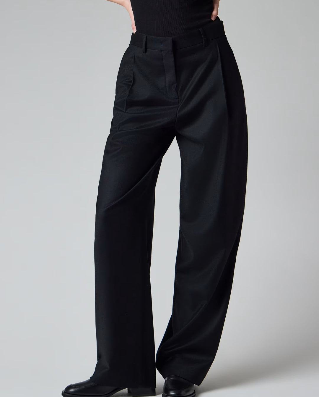 Tailored Wool Cashmere Trouser