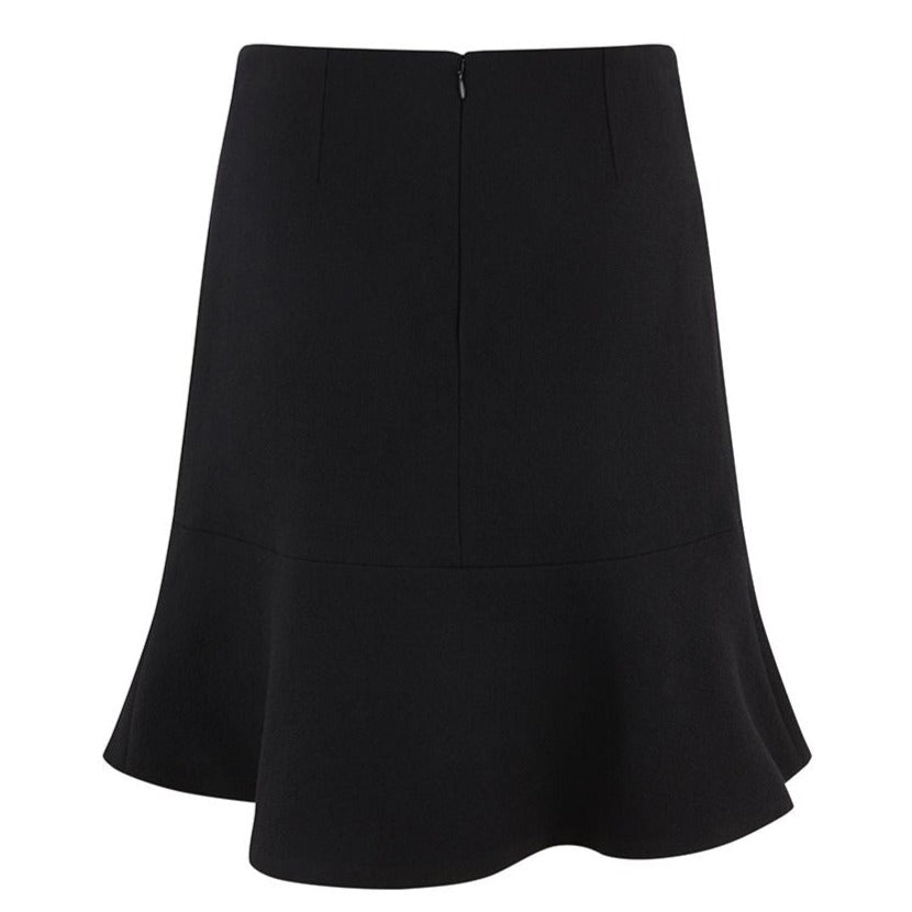 Tailored Wool Crepe Skirt