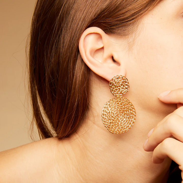 Onde Gourmette Earrings