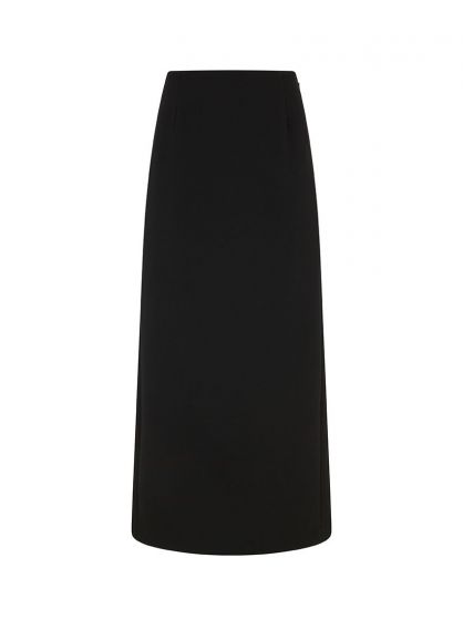 Tailored Techno Cady Stretch Skirt