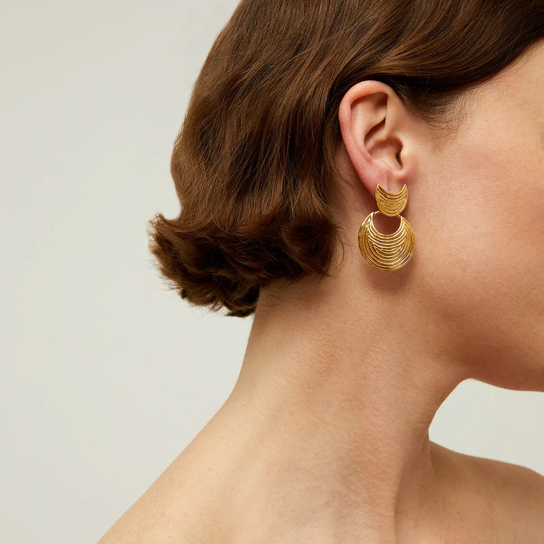 Luna Wave Earrings Mini