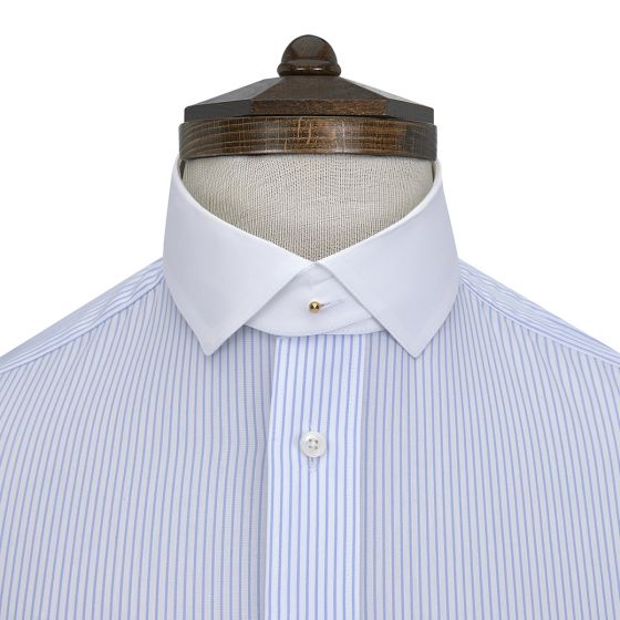 Sloane White Medium Point Collar