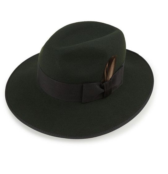 Madison Wool Felt Trilby Moss