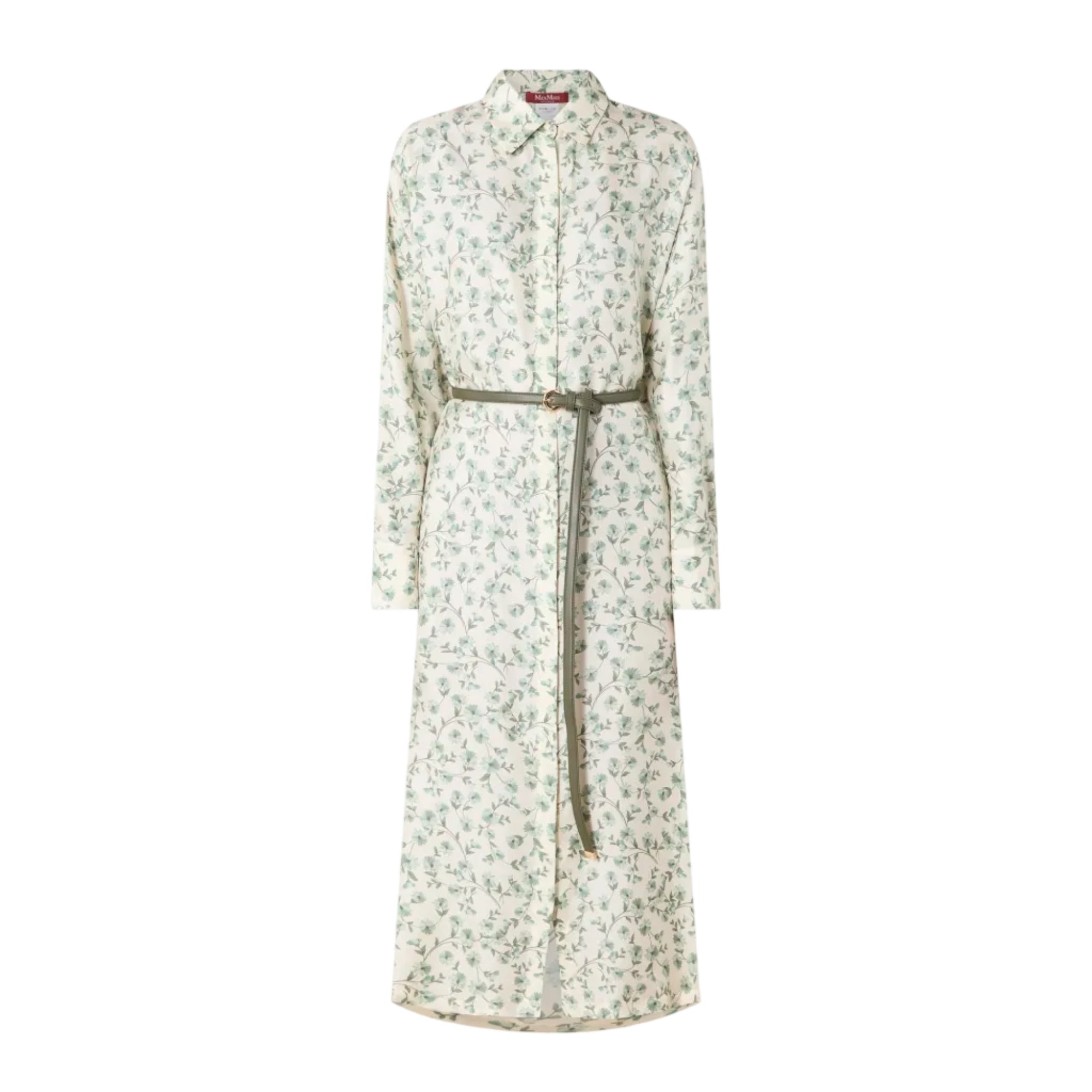 Ede & Ravenscroft | MaxMara Studio Snob Silk Flower Dress | Ivory