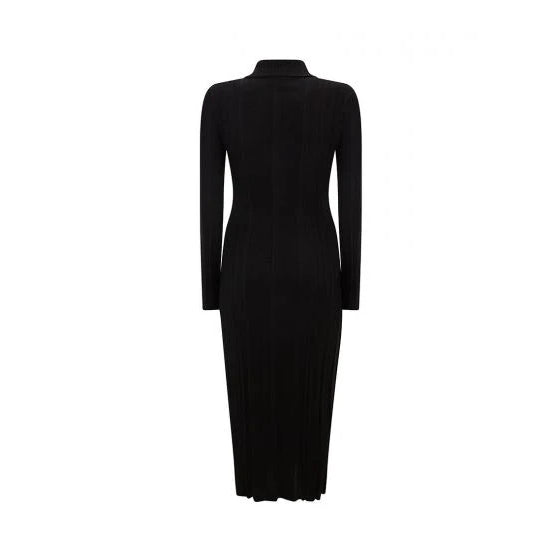 Paul Smith Fitted Knit Midi Dress - Black Paul Smith Fitted Knit Midi Dress - Black