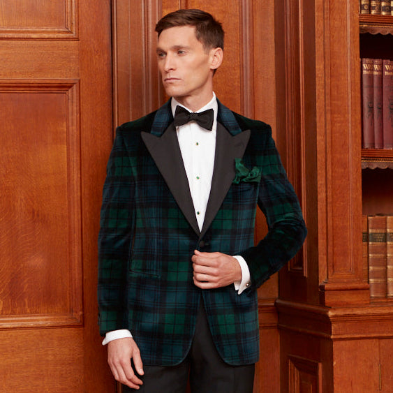 Duke Blackwatch Velvet Jacket