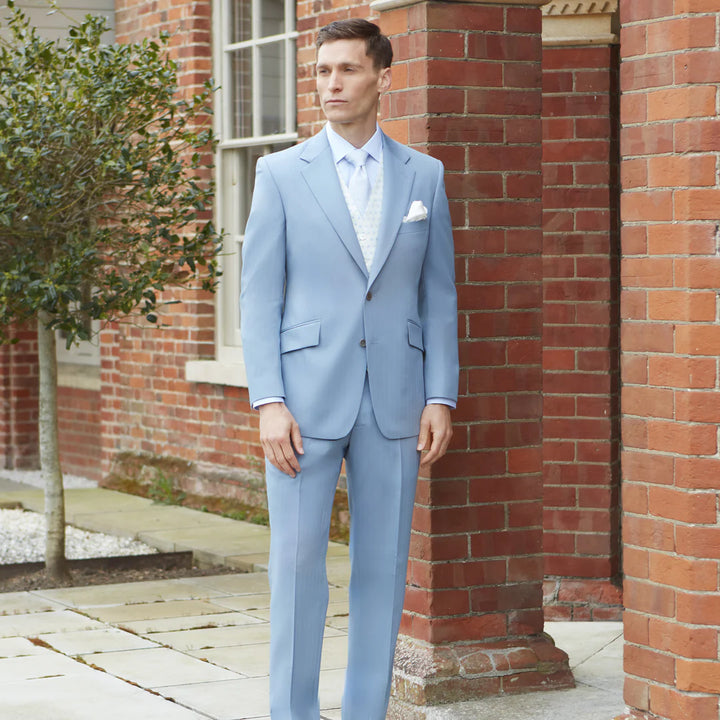 Kilburn Blue Herringbone Suit