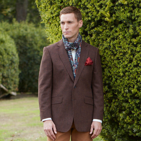 William Peat Herringbone Jacket