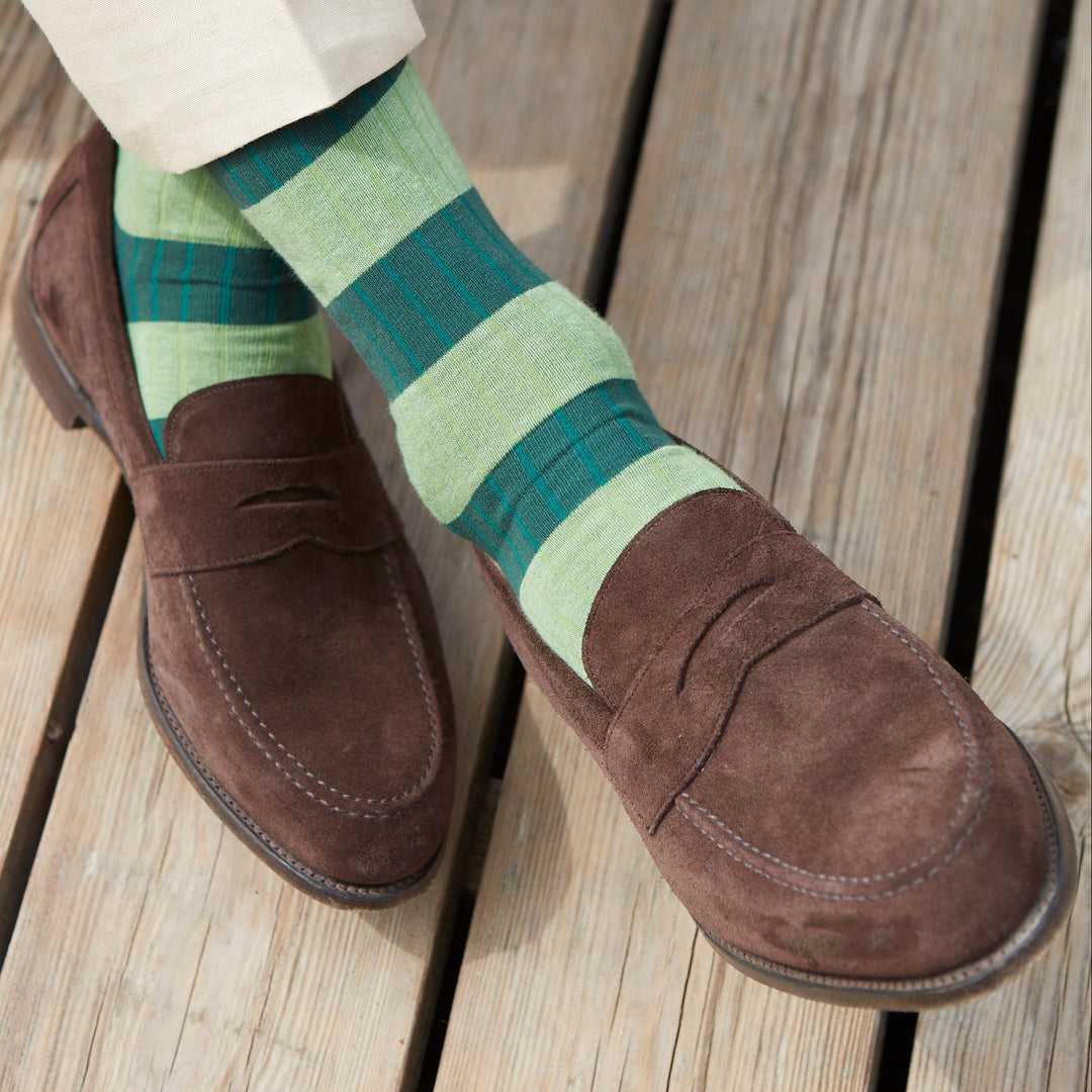 Sandy Brown Suede Penny Suede Loafer