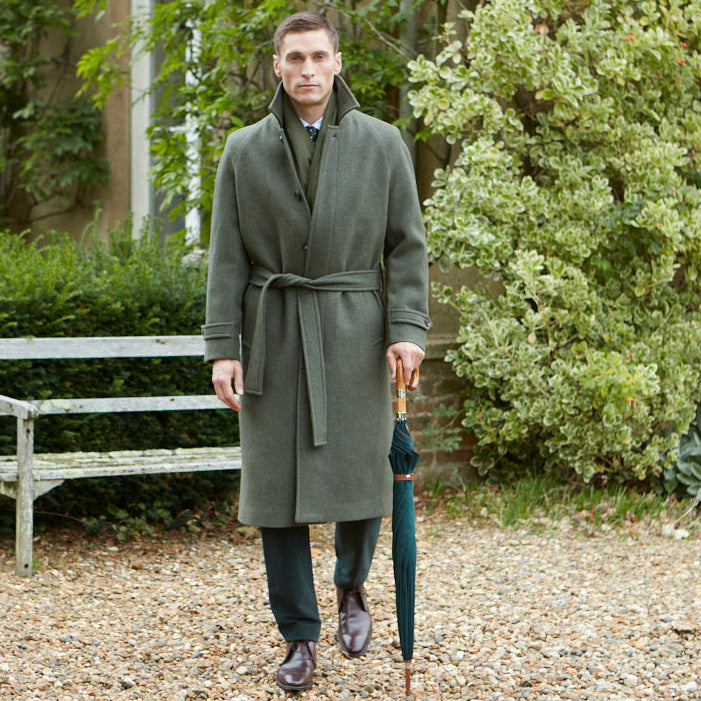 Ede & Ravenscroft | Templemore Loden Coat | Green