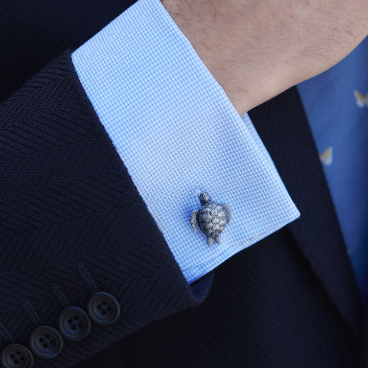 Turtle Cufflink