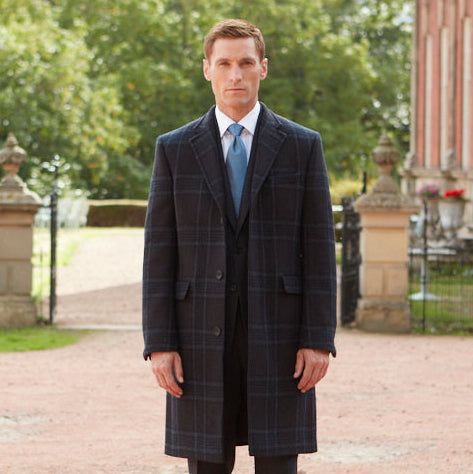 Warrington Charcoal Check Coat