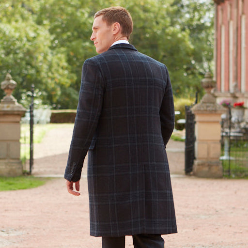 Warrington Charcoal Check Coat
