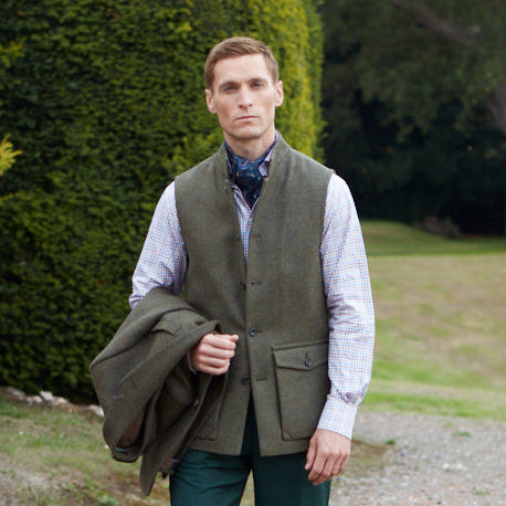 Arthur Green Tweed Gilet