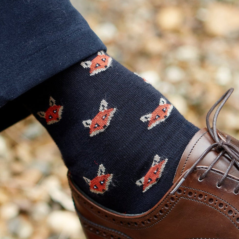 Savoy Brown Oxford Semi Brogue