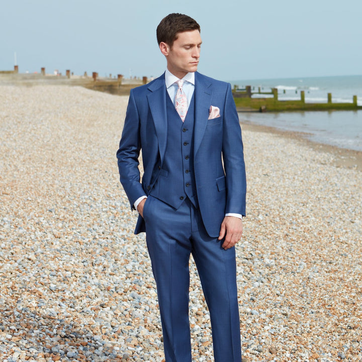 Kilburn Blue Plain Weave Suit