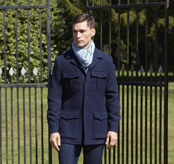 Oscar Double Faced Melton Jacket