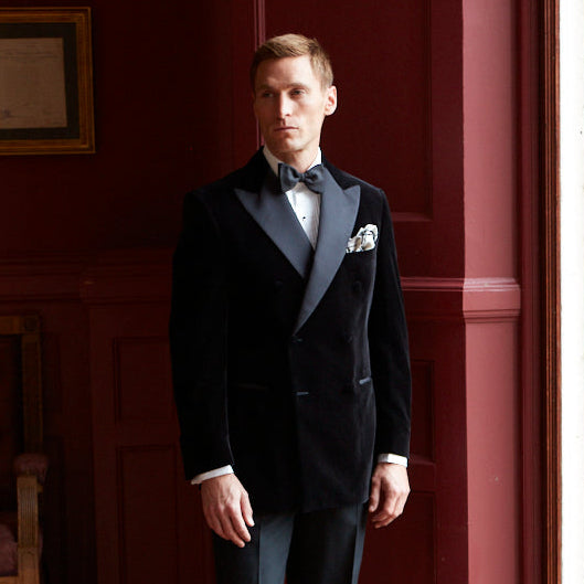 Danton Black Velvet Jacket