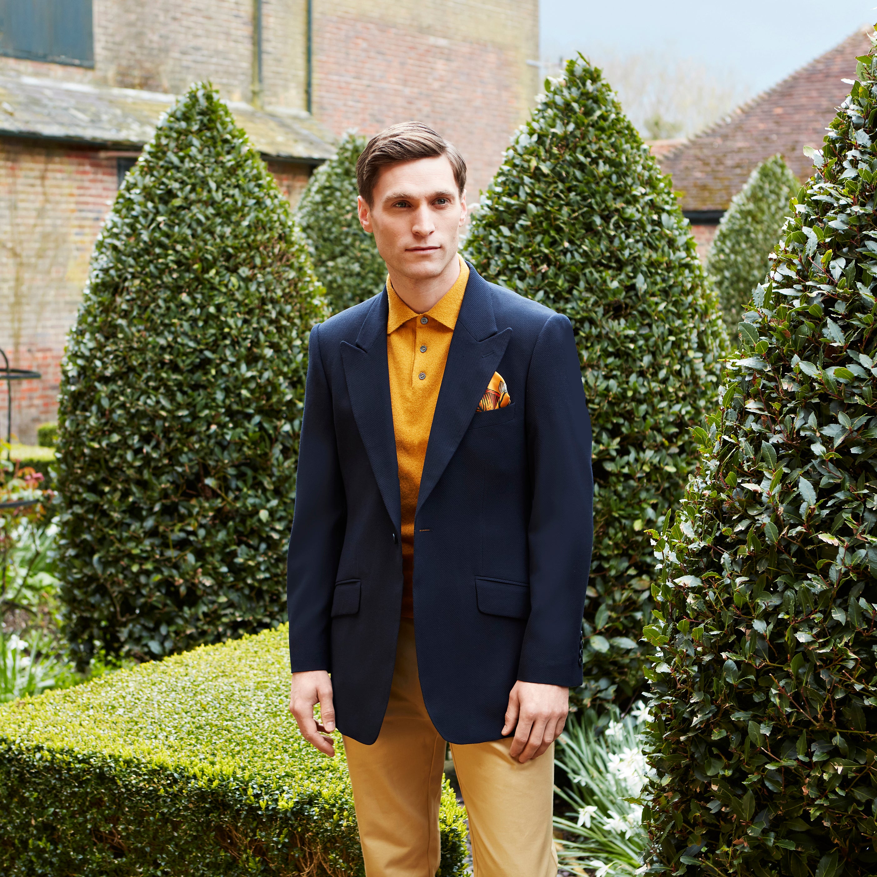 Navy twill jacket deals