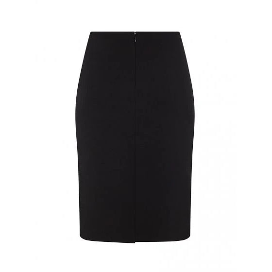 Tailored Cady Crepe Skirt