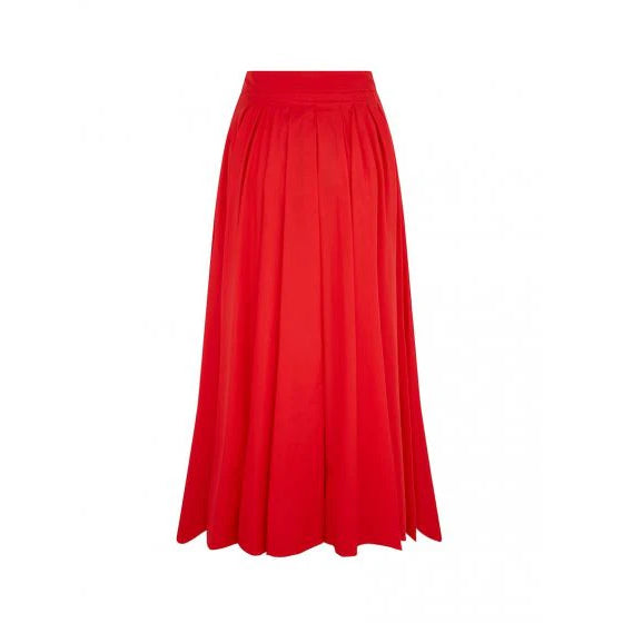 Sera Cotton Skirt Red