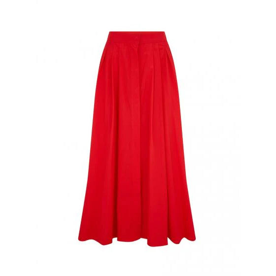 Sera Cotton Skirt Red
