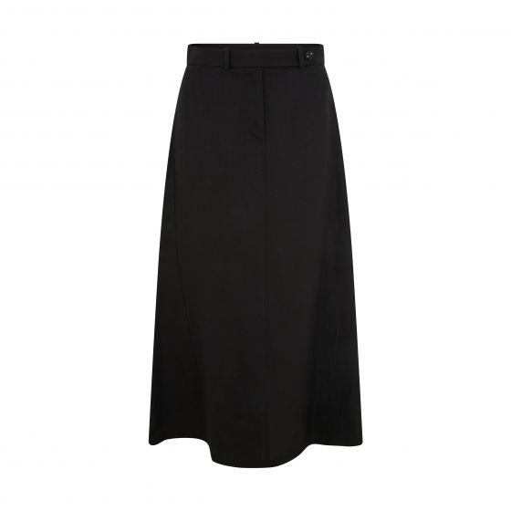 Tailored Linen Long Skirt