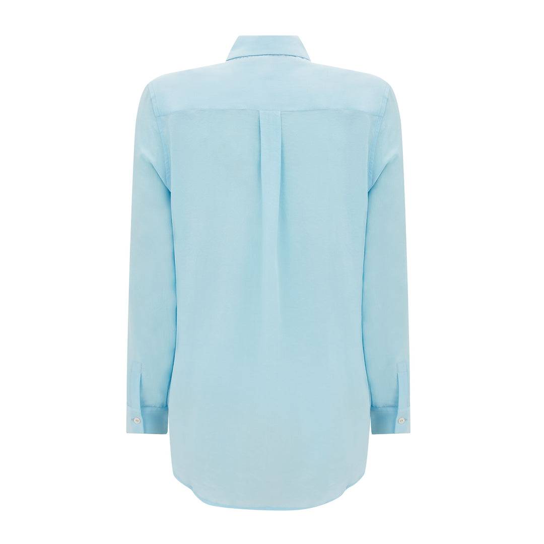 Concordia Silk Crepe De Chine Shirt