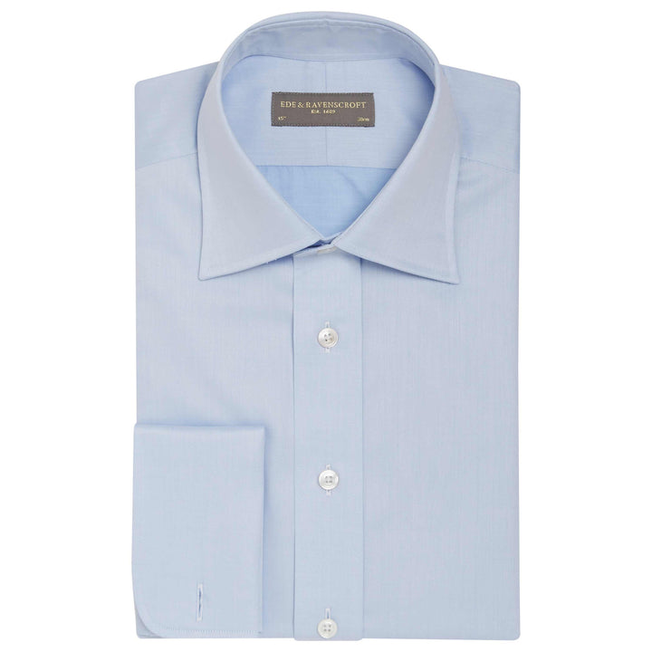 Ainsley Fine Twill Shirt - Light Blue