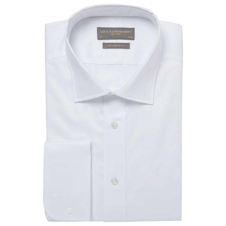 ANDREW FINE TWILL SHIRT - White