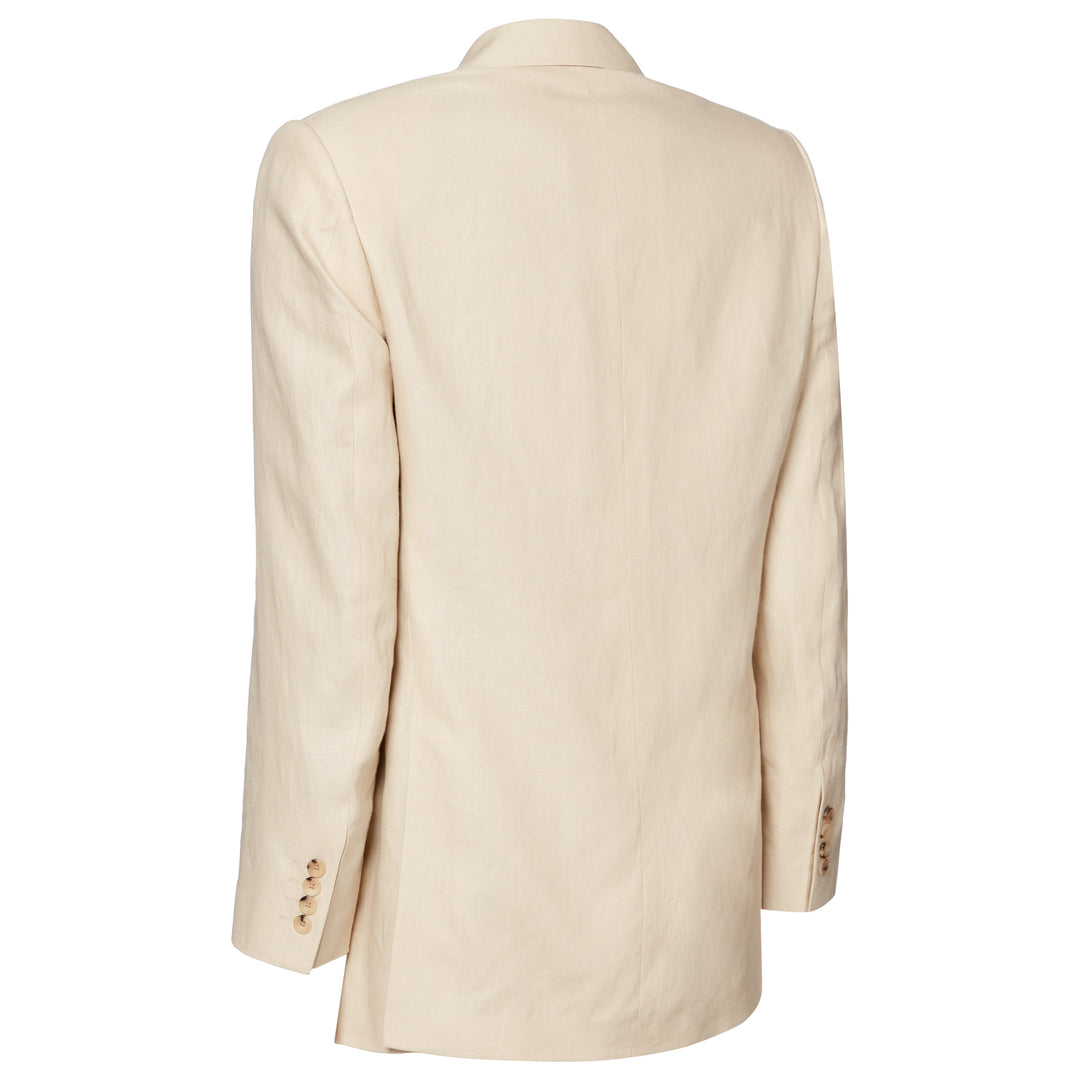 Beige William Linen Jacket
