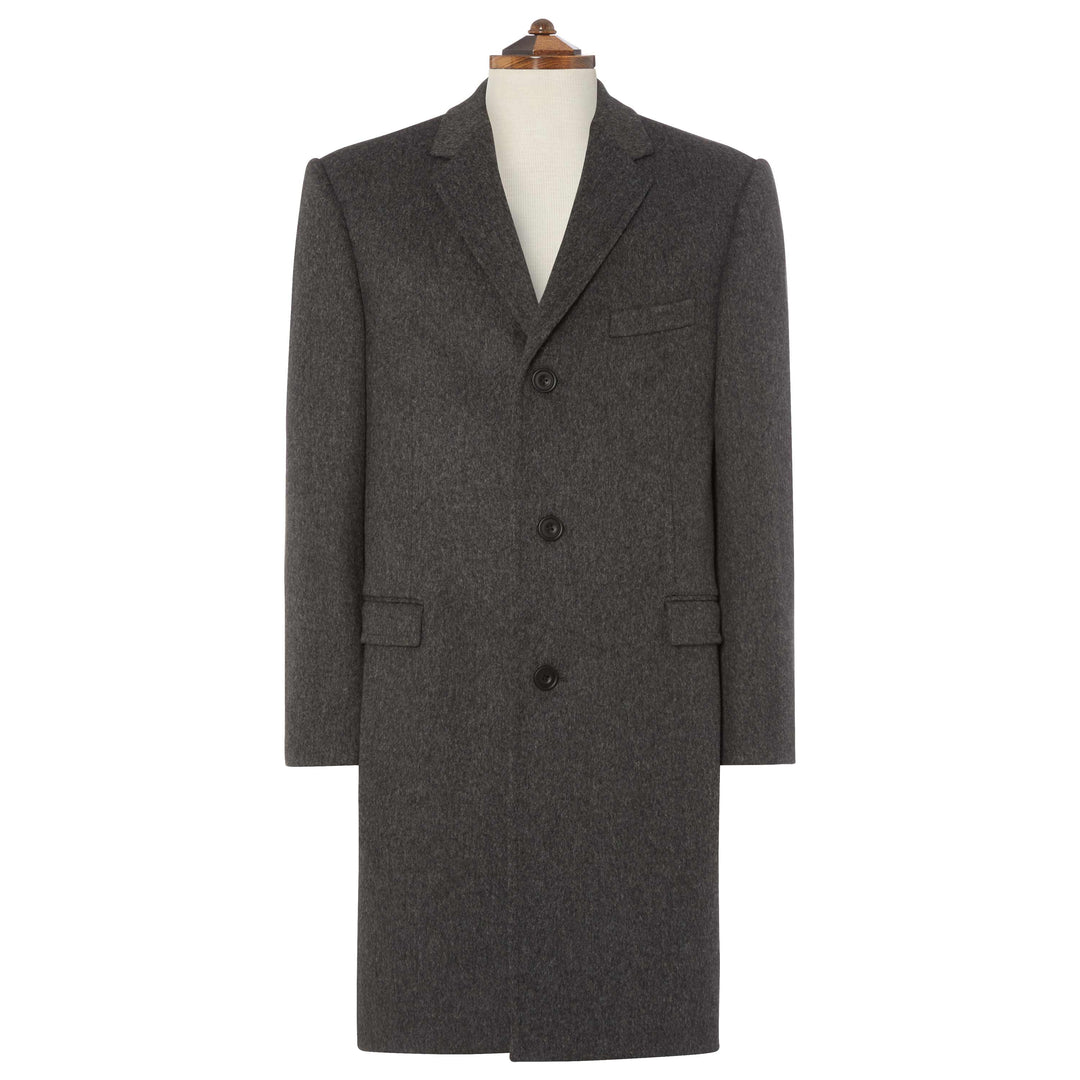 GREY GRANARD WOOL COAT