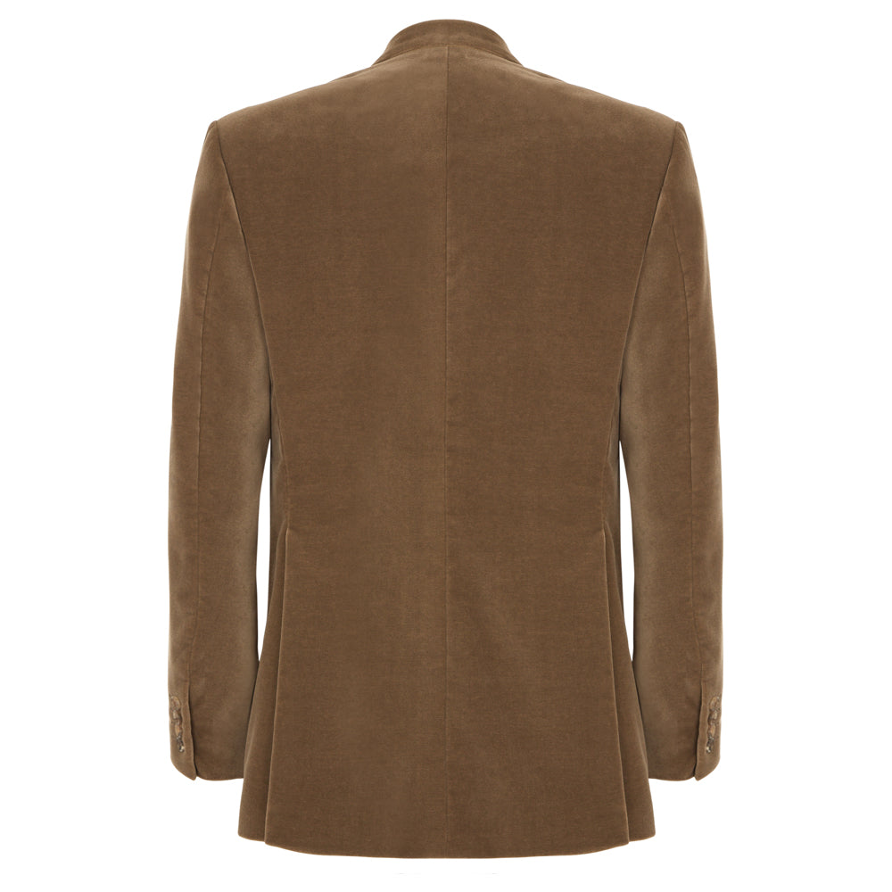William Beige Cotton Velvet Jacket