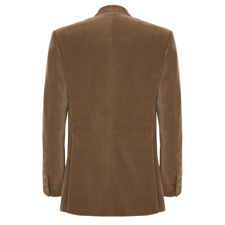 William Beige Cotton Velvet Jacket